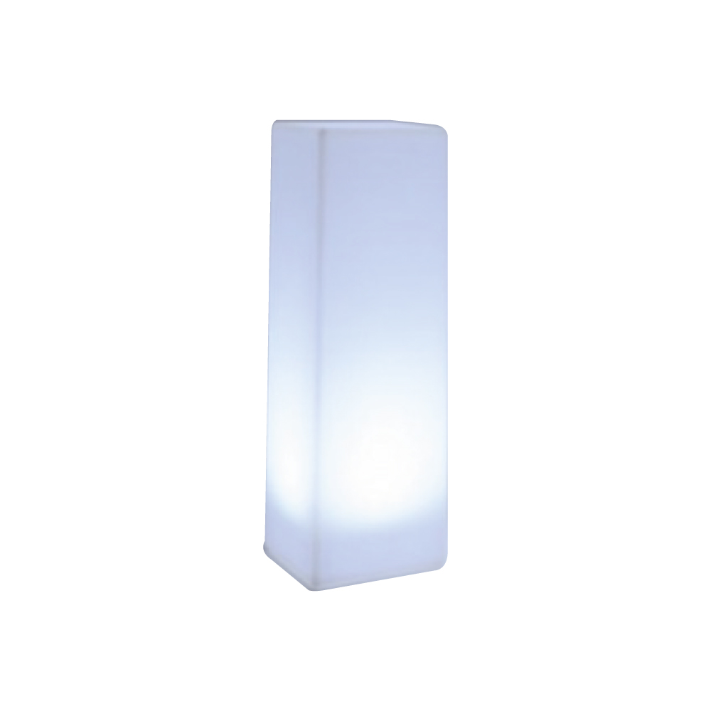 Colonne Carrée H80cm Lumineuse Tendance et Design pour vos soirées