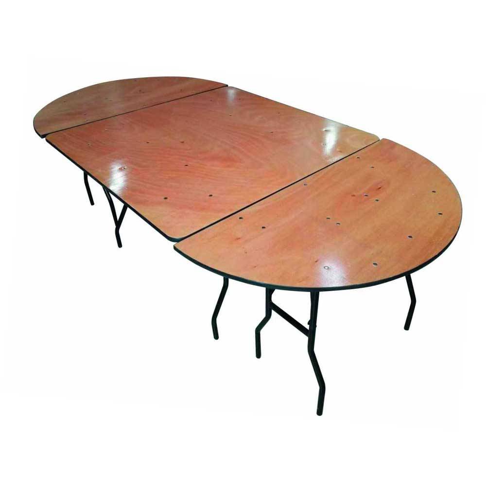 Location table d'honneur en bois ovale pour mariage toulon var