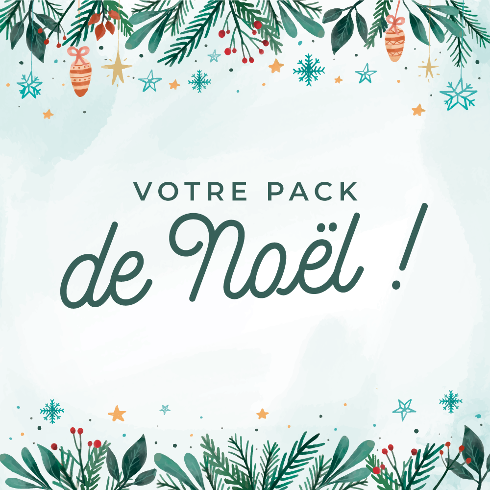 Pack de Noël pour réception et repas de fin d'année